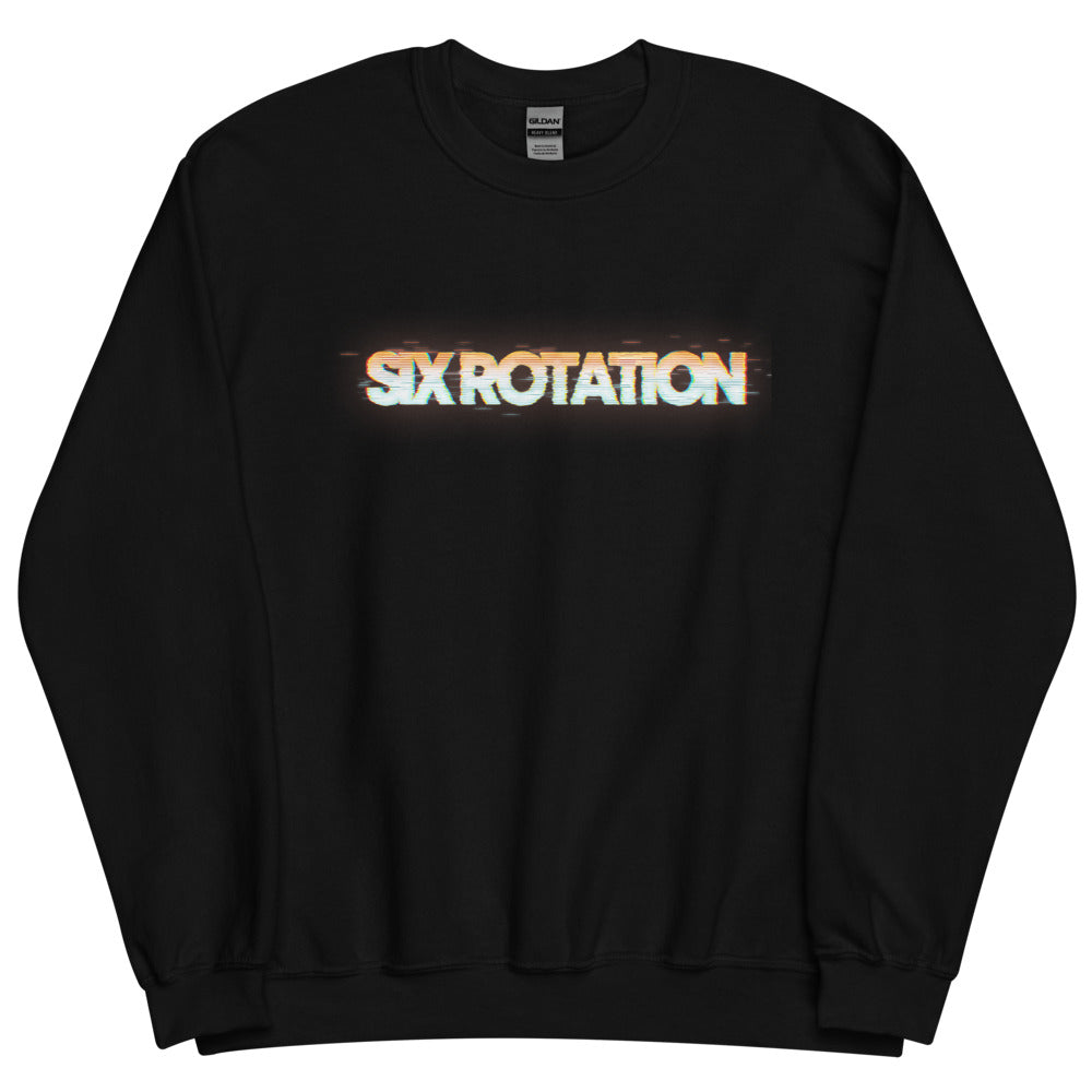 Six Rotation Glitch Unisex Sweatshirt