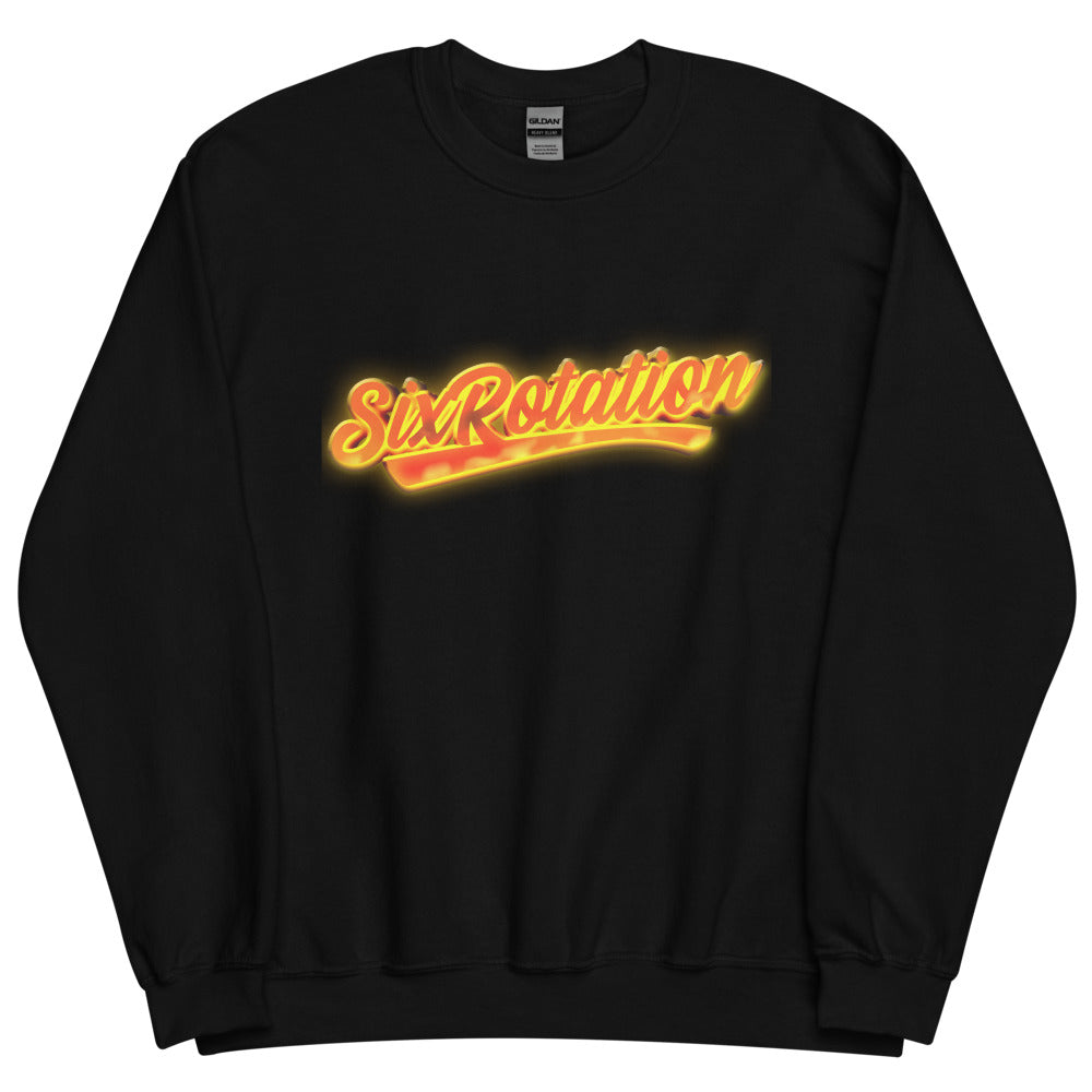 Six Rotation Script Unisex Sweatshirt