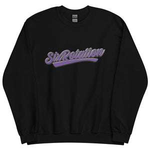 Six Rotation Script Unisex Sweatshirt