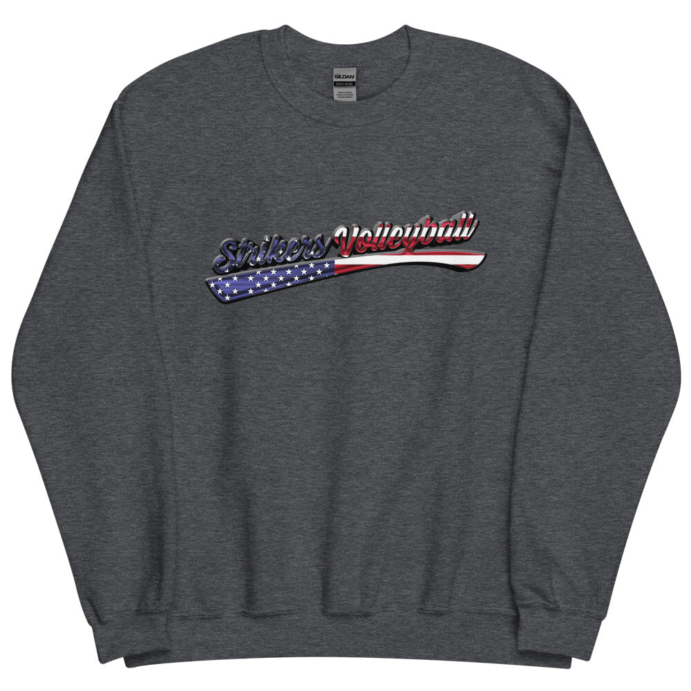 Strikers USA Script Unisex Sweatshirt