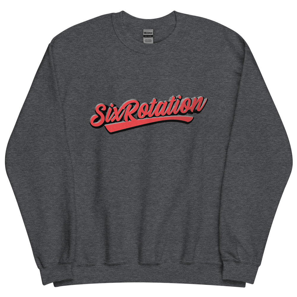 Six Rotation Script Unisex Sweatshirt