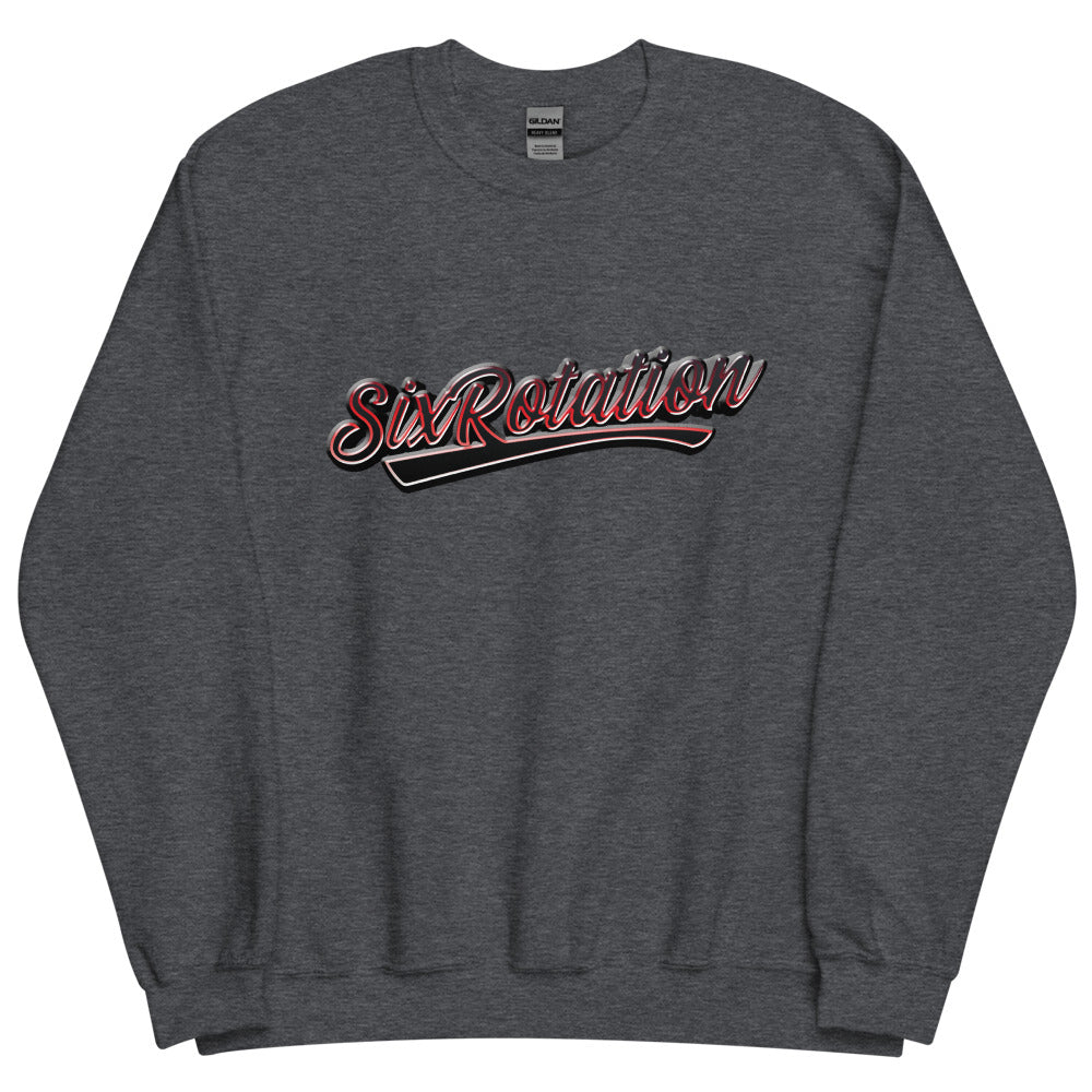 Six Rotation Script Unisex Sweatshirt