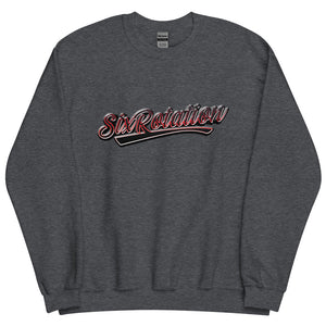 Six Rotation Script Unisex Sweatshirt