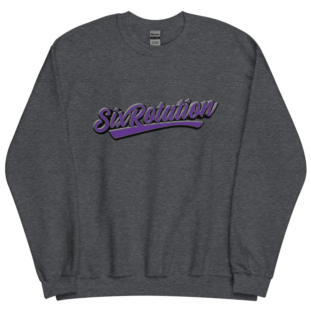 Six Rotation Script Unisex Sweatshirt