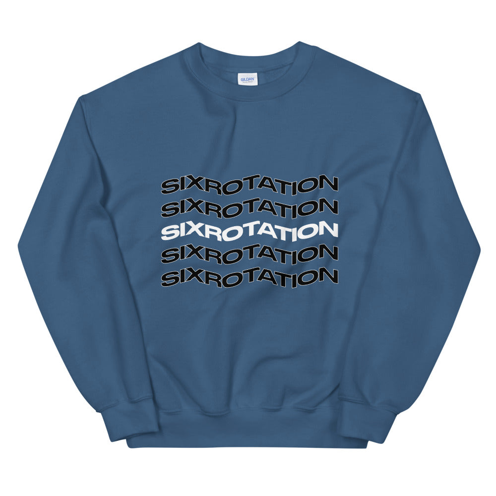 Six Rotation Fold Unisex Sweatshirt