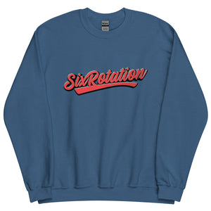 Six Rotation Script Unisex Sweatshirt