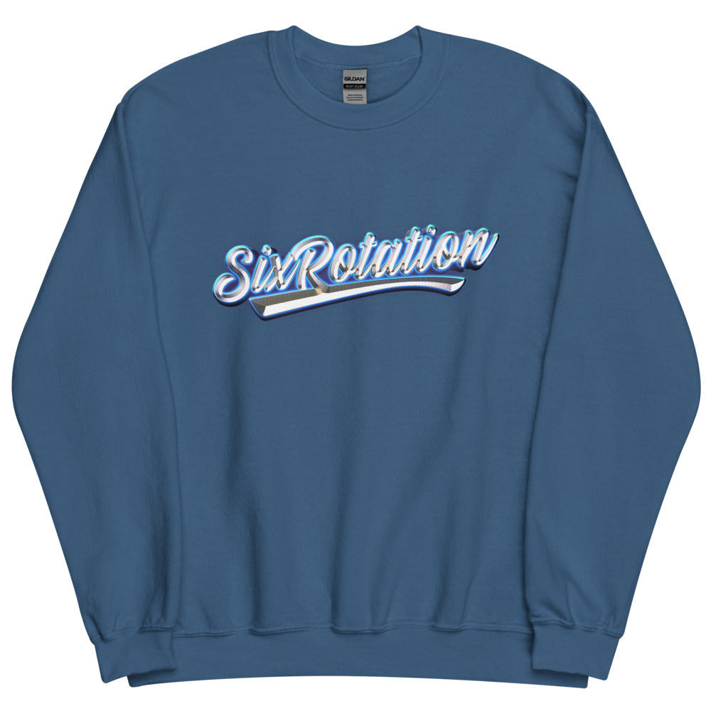 Six Rotation Script Unisex Sweatshirt