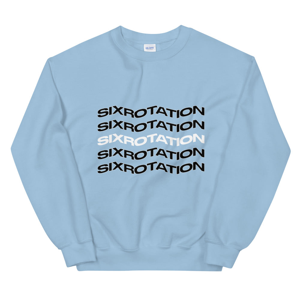 Six Rotation Fold Unisex Sweatshirt