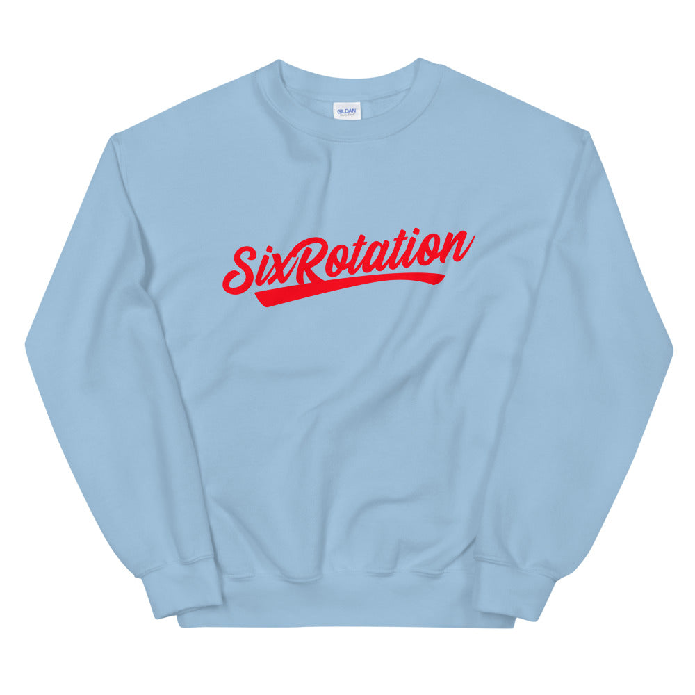 Six Rotation Script Unisex Sweatshirt