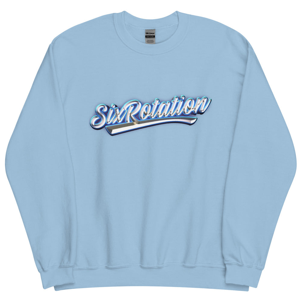 Six Rotation Script Unisex Sweatshirt