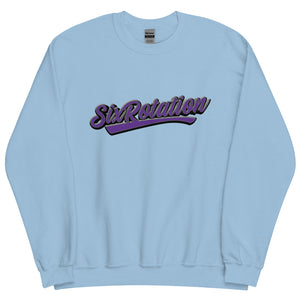 Six Rotation Script Unisex Sweatshirt