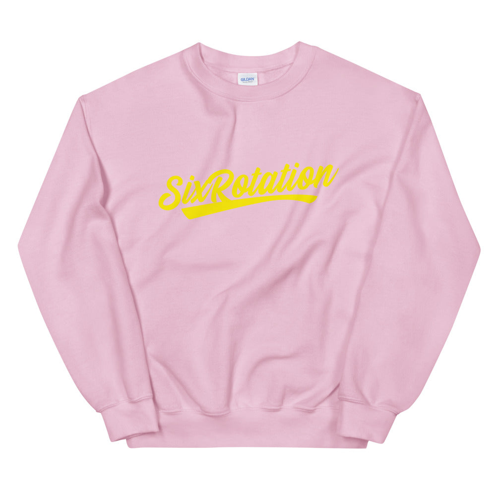 Six Rotation Script Unisex Sweatshirt