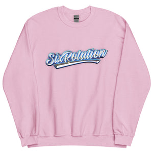 Six Rotation Script Unisex Sweatshirt