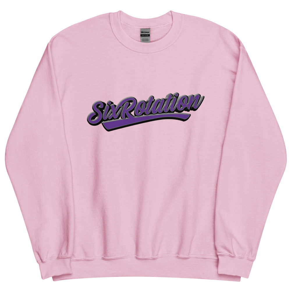 Six Rotation Script Unisex Sweatshirt