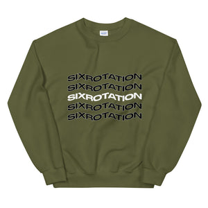 Six Rotation Fold Unisex Sweatshirt