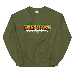 Six Rotation Spill Unisex Sweatshirt