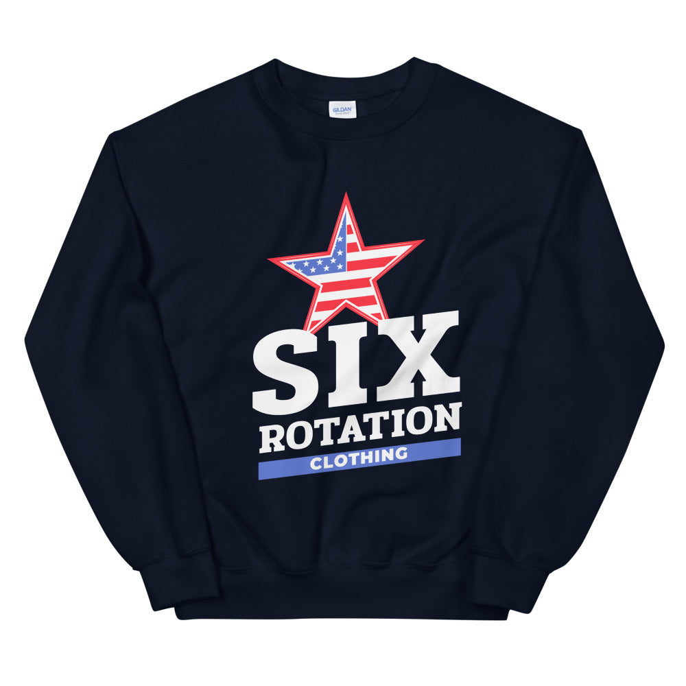 Six Rotation Star Unisex Sweatshirt