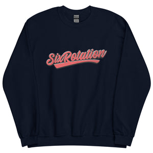 Six Rotation Script Unisex Sweatshirt