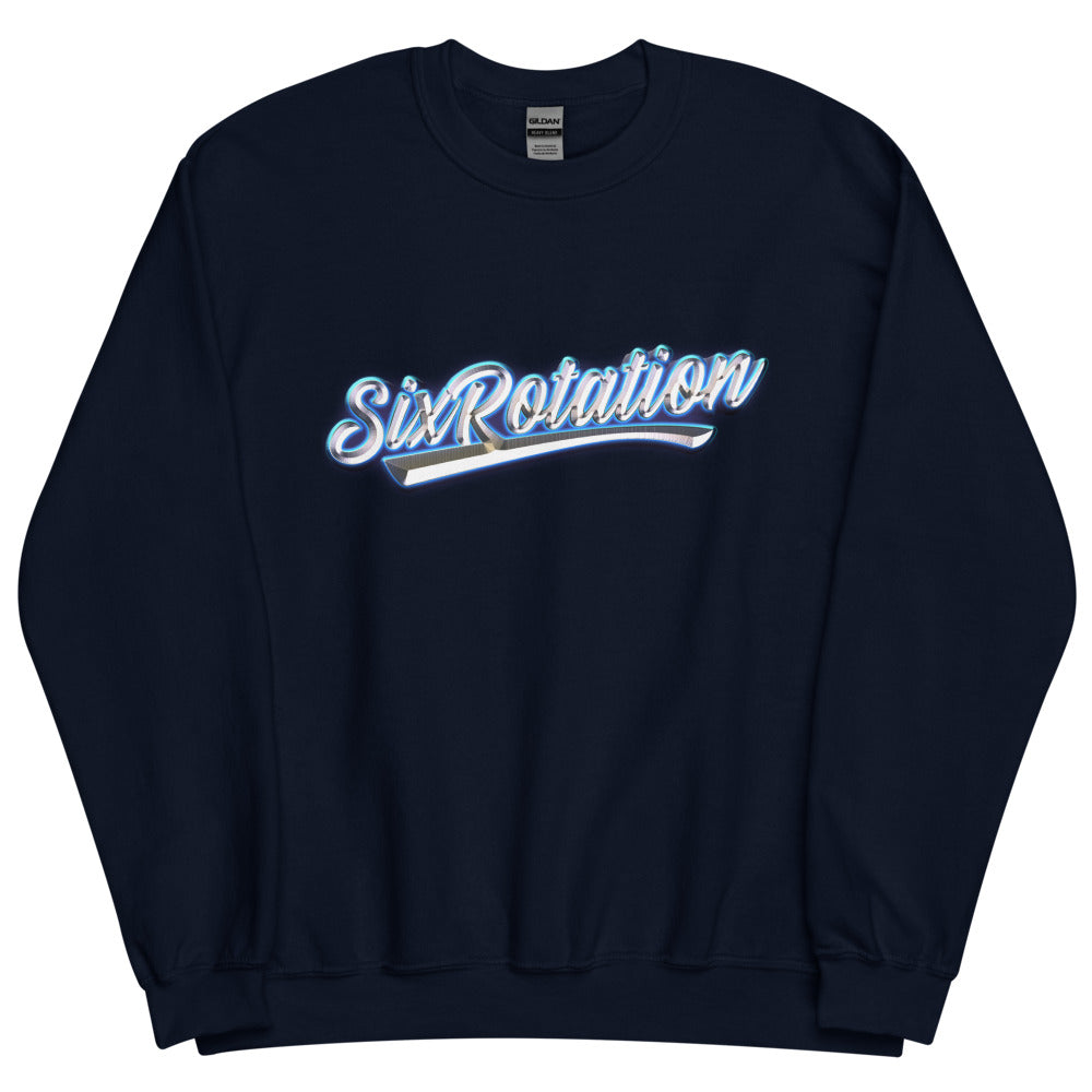 Six Rotation Script Unisex Sweatshirt