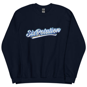 Six Rotation Script Unisex Sweatshirt