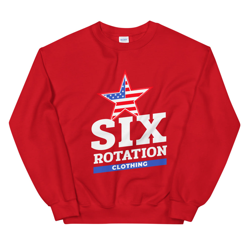 Six Rotation Star Unisex Sweatshirt