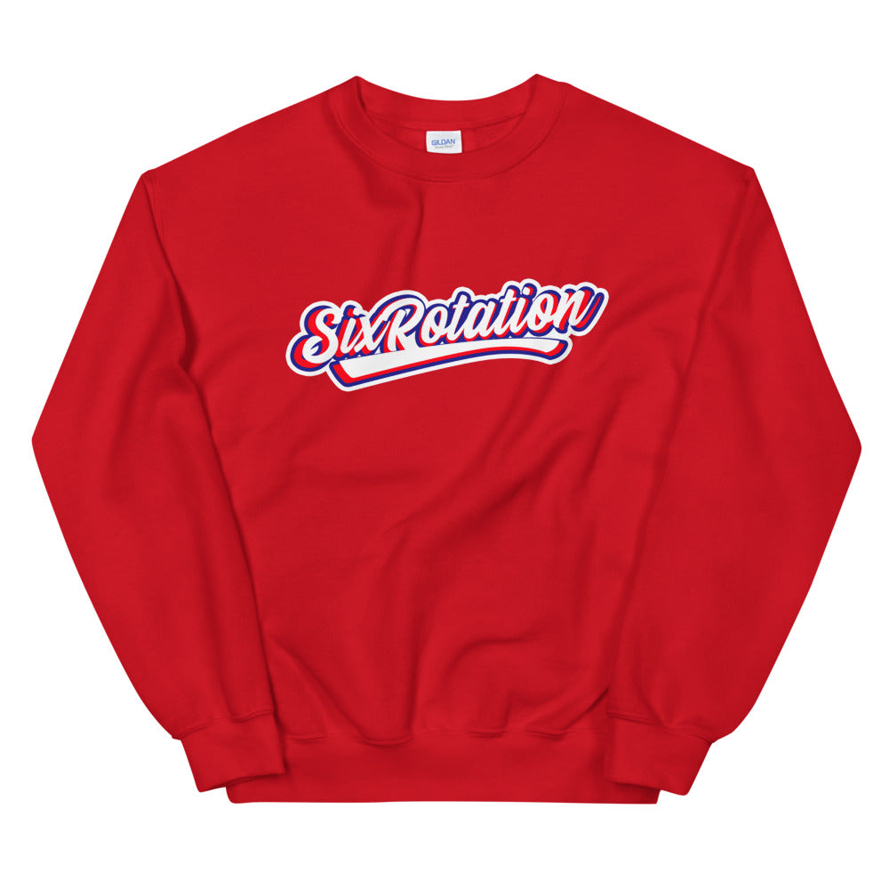 Six Rotation Script Unisex Sweatshirt