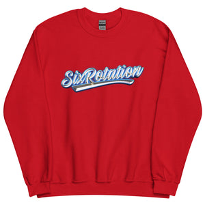 Six Rotation Script Unisex Sweatshirt