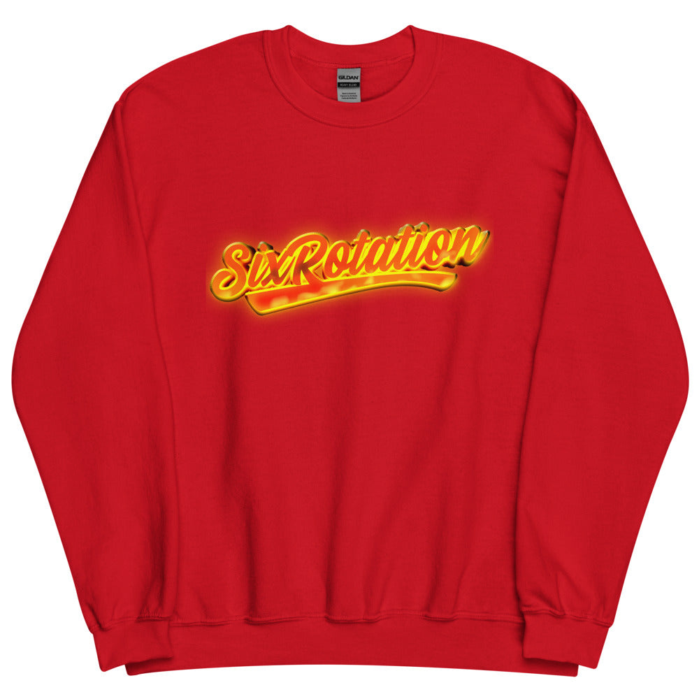 Six Rotation Script Unisex Sweatshirt