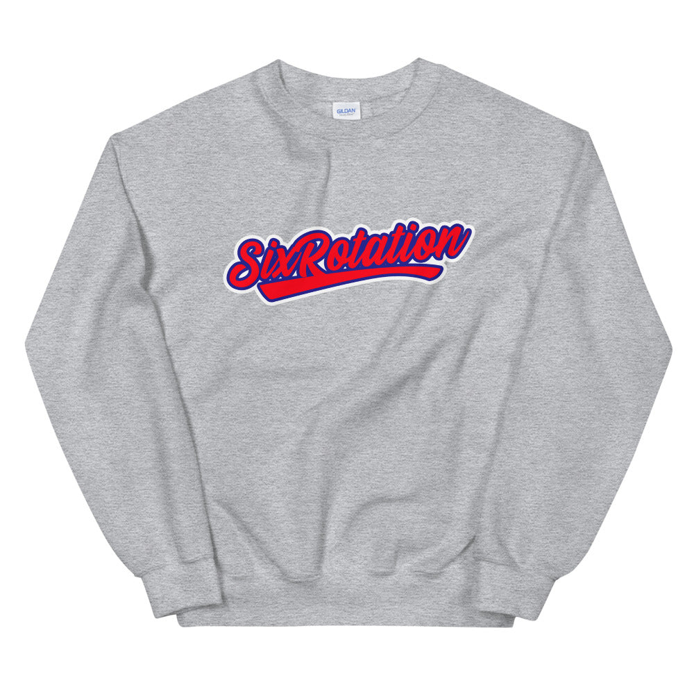 Six Rotation Script Unisex Sweatshirt