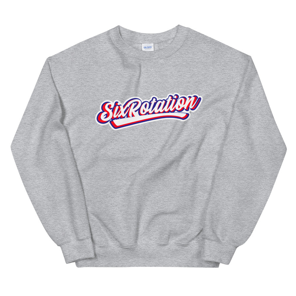 Six Rotation Script Unisex Sweatshirt