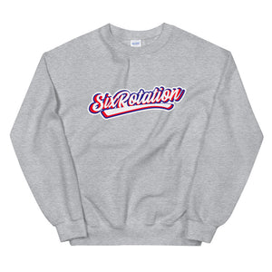 Six Rotation Script Unisex Sweatshirt