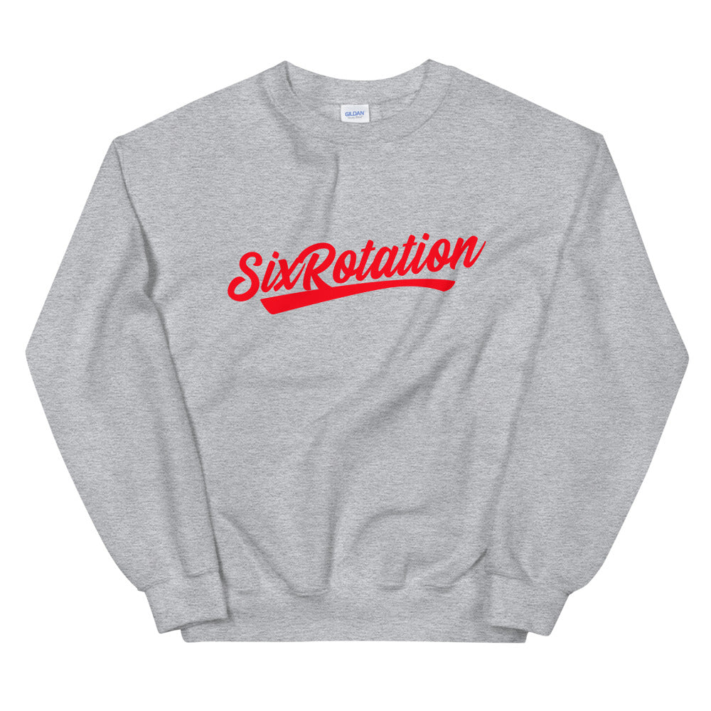 Six Rotation Script Unisex Sweatshirt