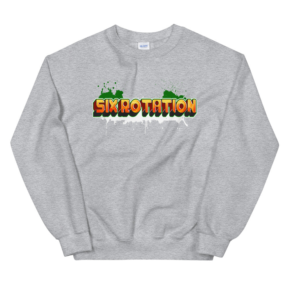 Six Rotation Spill Unisex Sweatshirt