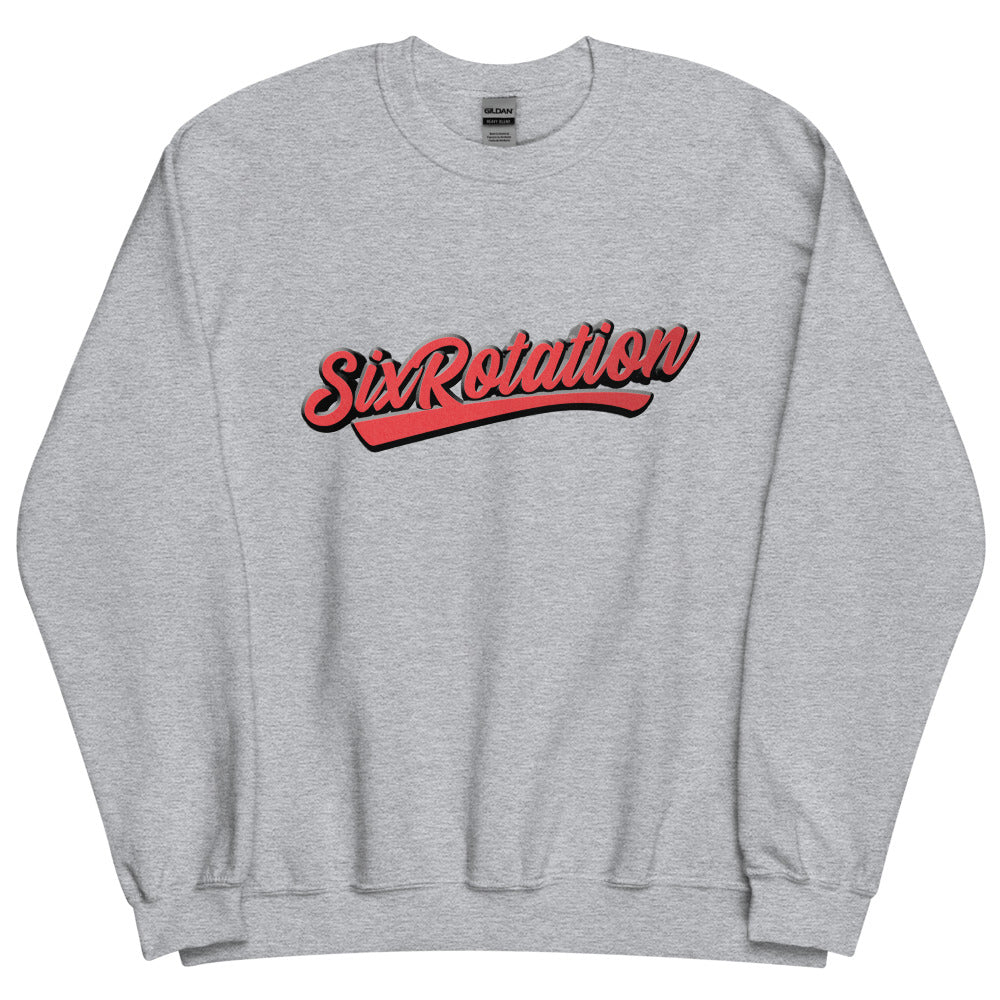 Six Rotation Script Unisex Sweatshirt