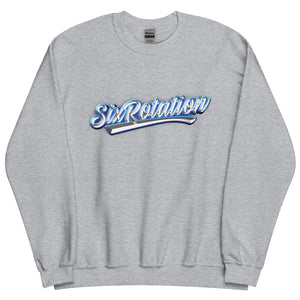 Six Rotation Script Unisex Sweatshirt