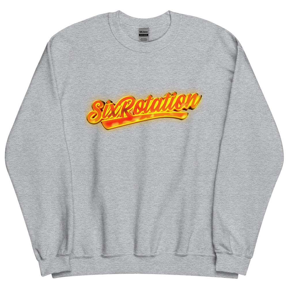 Six Rotation Script Unisex Sweatshirt