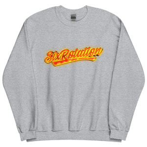 Six Rotation Script Unisex Sweatshirt