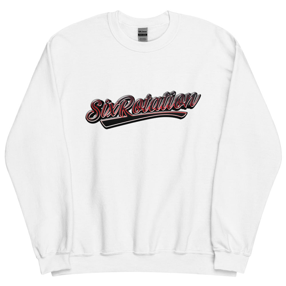 Six Rotation Script Unisex Sweatshirt