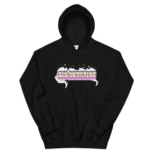 Six Rotation Fluffy Unisex Hoodie