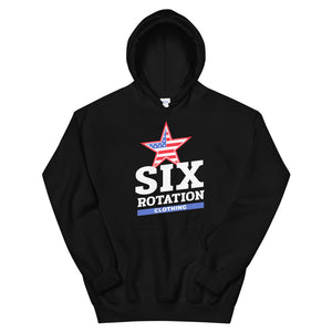 Six Rotation Star Unisex Hoodie