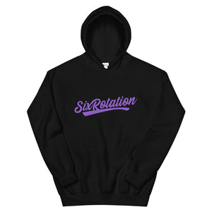 Six Rotation Script Unisex Hoodie