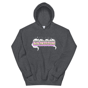 Six Rotation Fluffy Unisex Hoodie