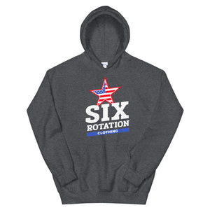 Six Rotation Star Unisex Hoodie