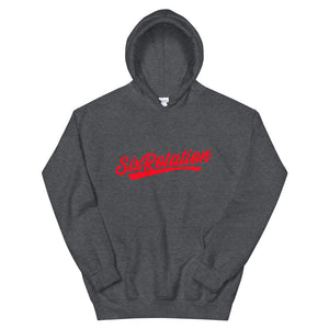 Six Rotation Script Unisex Hoodie