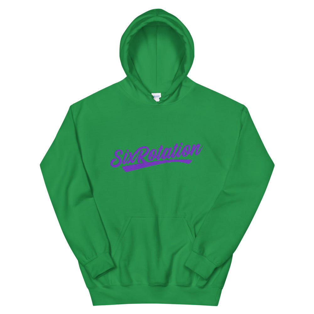 Six Rotation Script Unisex Hoodie