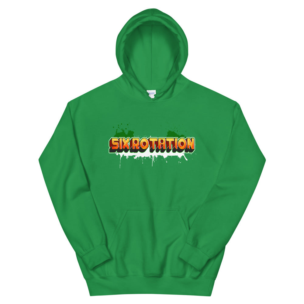 Six Rotation Spill Unisex Hoodie