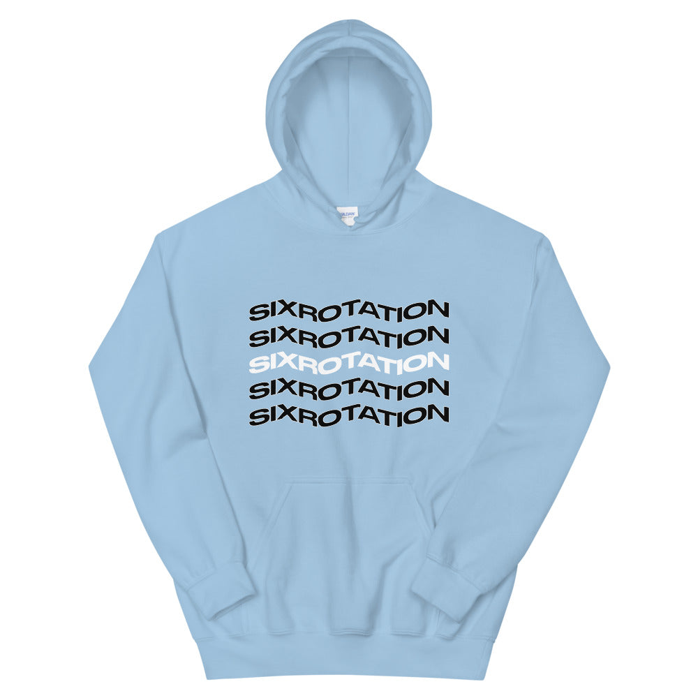 Six Rotation Fold Unisex Hoodie