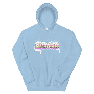 Six Rotation Fluffy Unisex Hoodie