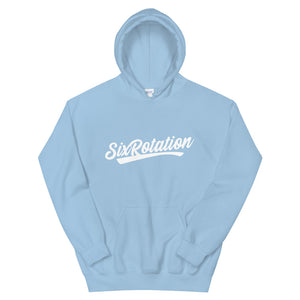 Six Rotation Script Unisex Hoodie