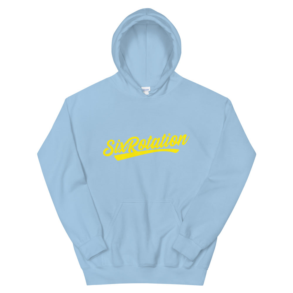 Six Rotation Script Unisex Hoodie